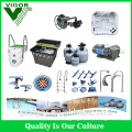 filtration system water pump/sand filter/ladders and fitting parts for swimming pool